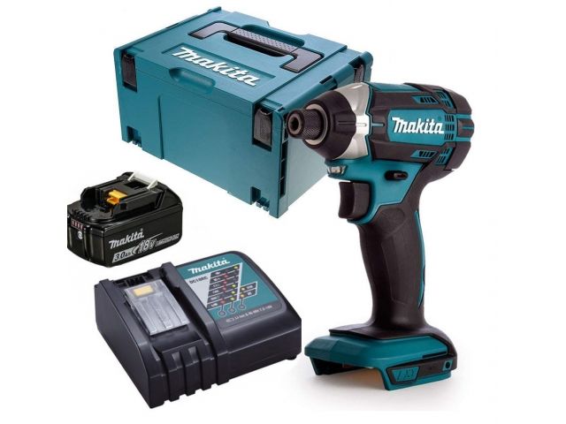 Аккум. шуруповерт MAKITA LXT DTD 152 Z MAKPAC + АКЦИЯ (1 аккумулятор