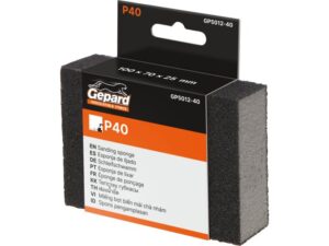 Губка абразивная 100х70х25мм Р40 GEPARD (GP5012-40)