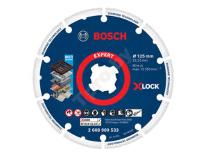Алмазный круг 125х22 мм по металлу X-LOCK Expert Diamond Metal Wheel BOSCH