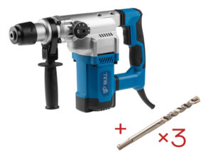 Перфоратор BULL BH 3601 в чем. + АКЦИЯ (3 бура SDS-Plus 8