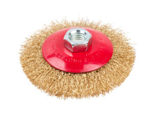 Щетка дисковая гофр.100мм/M14 GEPARD (GP0870-100)