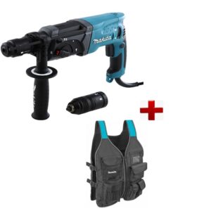 Перфоратор MAKITA HR 2470 FT в чем. + АКЦИЯ Жилет монтажника в подарок