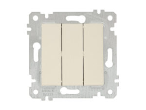 Выключатель 3-клав. (скрытый