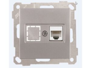 Розетка компьютерная 1xRJ45 (Cat5e