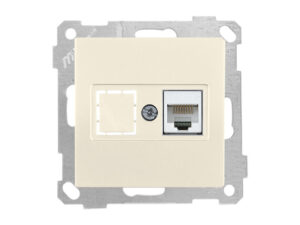 Розетка компьютерная 1xRJ45 (Cat5e
