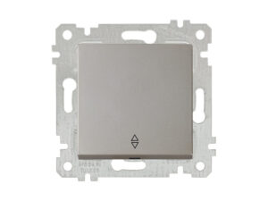 Выключатель проходной 1-клав. (скрытый