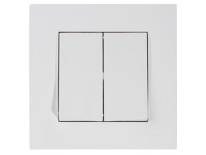 Выключатель 2-клав. (скрытый