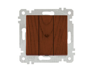 Выключатель 3-клав. (скрытый