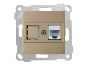 Розетка компьютерная 1xRJ45 (Cat5e