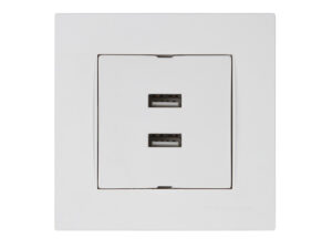 Розетка компьютерная 2хUSB (скрытая