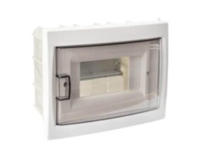 Бокс пласт. 6 модулей скрытый с крышкой IP 20