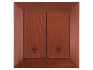 Выключатель проходной 2-клав. (скрытый