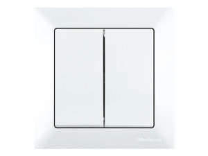 Выключатель 2-клав. (скрытый