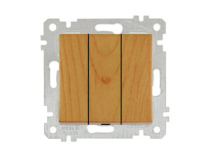 Выключатель 3-клав. (скрытый