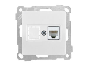 Розетка компьютерная 1xRJ45 (Cat5e