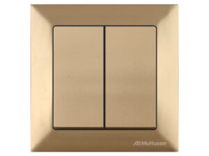 Выключатель 2-клав. (скрытый