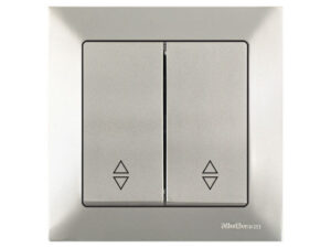 Выключатель проходной 2-клав. (скрытый