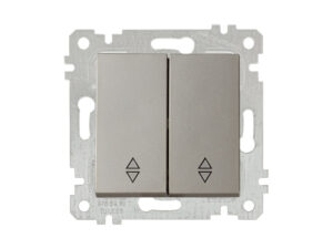 Выключатель проходной 2-клав. (скрытый