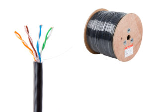 Кабель витая пара U/UTP Cat5E 4х2х24AWG (0.51мм) 305м