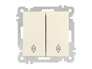 Выключатель проходной 2-клав. (скрытый